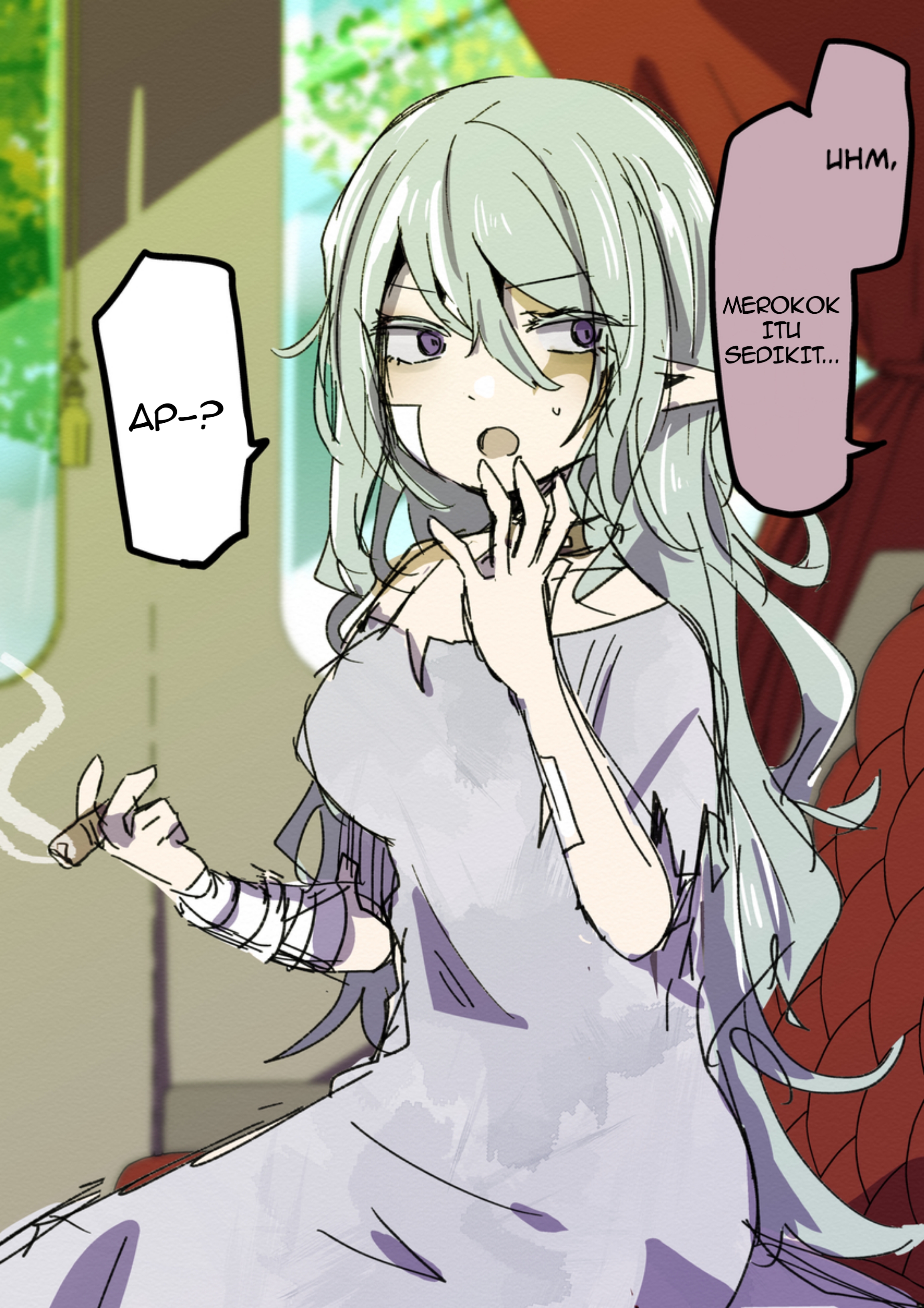 I Bought a Rude Elf Slave at the Market Chapter 1 - halaman 3