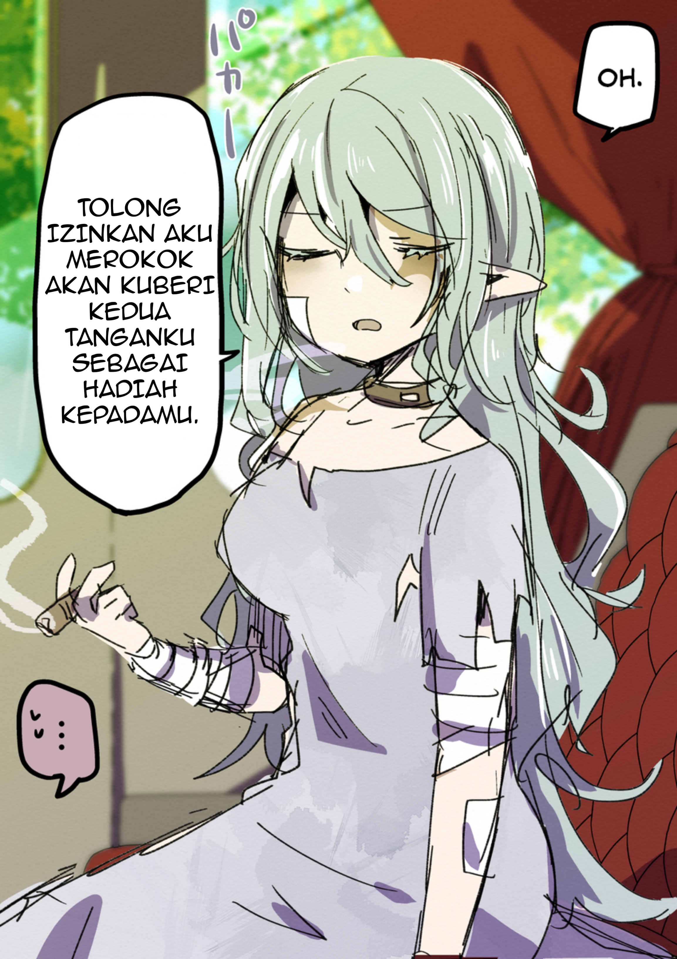 I Bought a Rude Elf Slave at the Market Chapter 1 - halaman 5