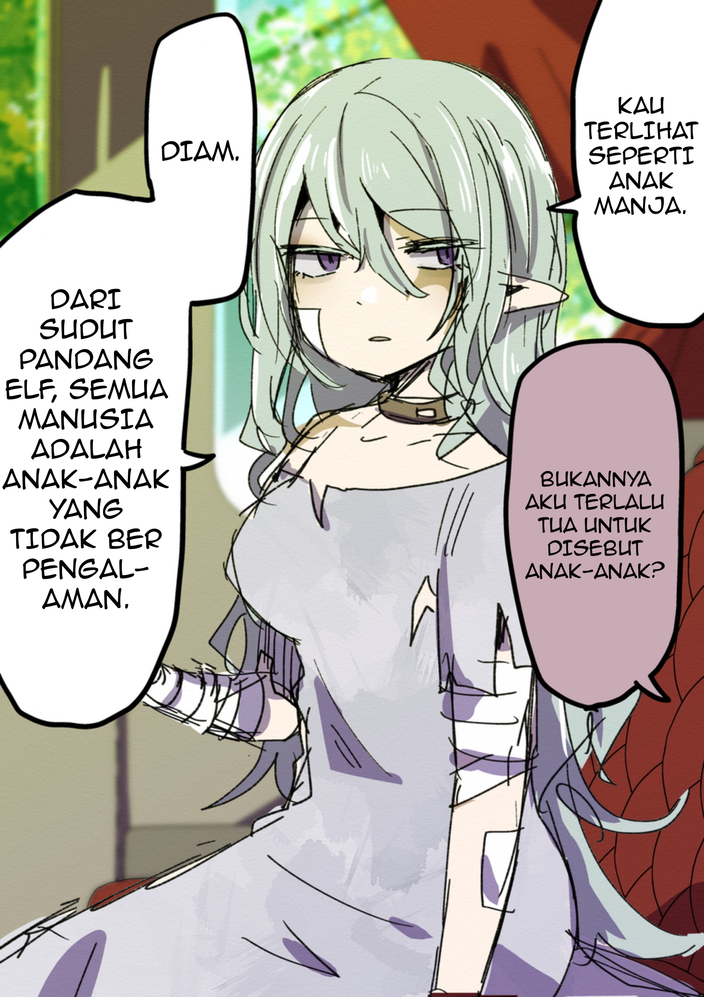 I Bought a Rude Elf Slave at the Market Chapter 1 - halaman 6
