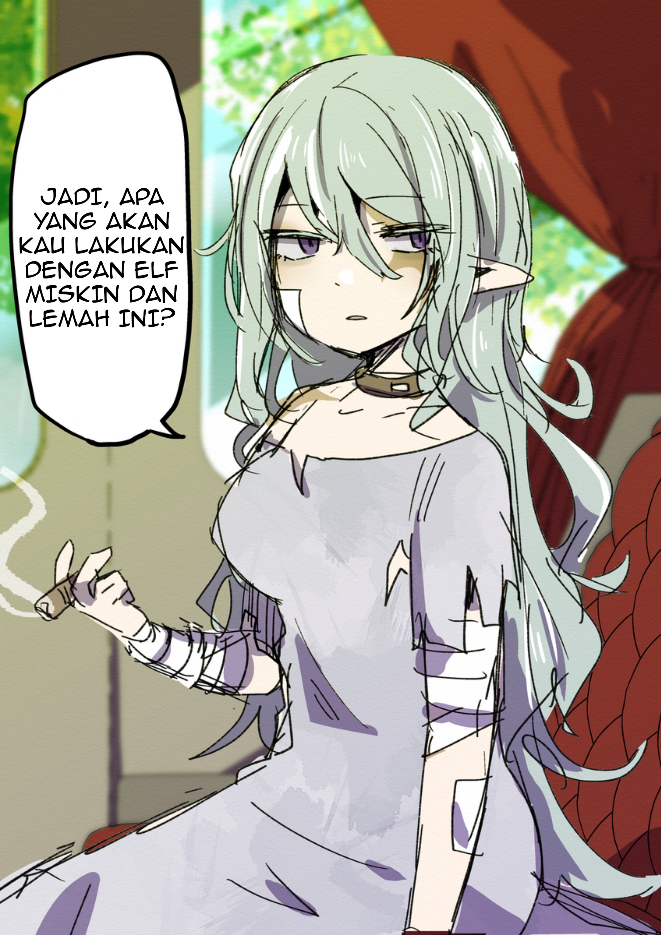 I Bought a Rude Elf Slave at the Market Chapter 1 - halaman 8