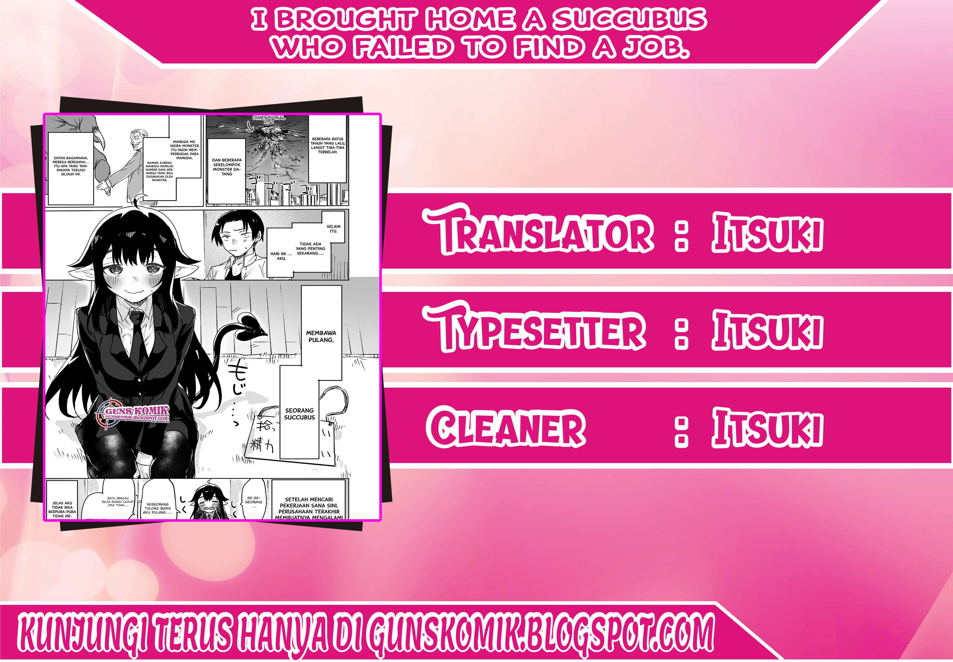 I Brought Home a Succubus who Failed to Find a Job Chapter 1 - halaman 1