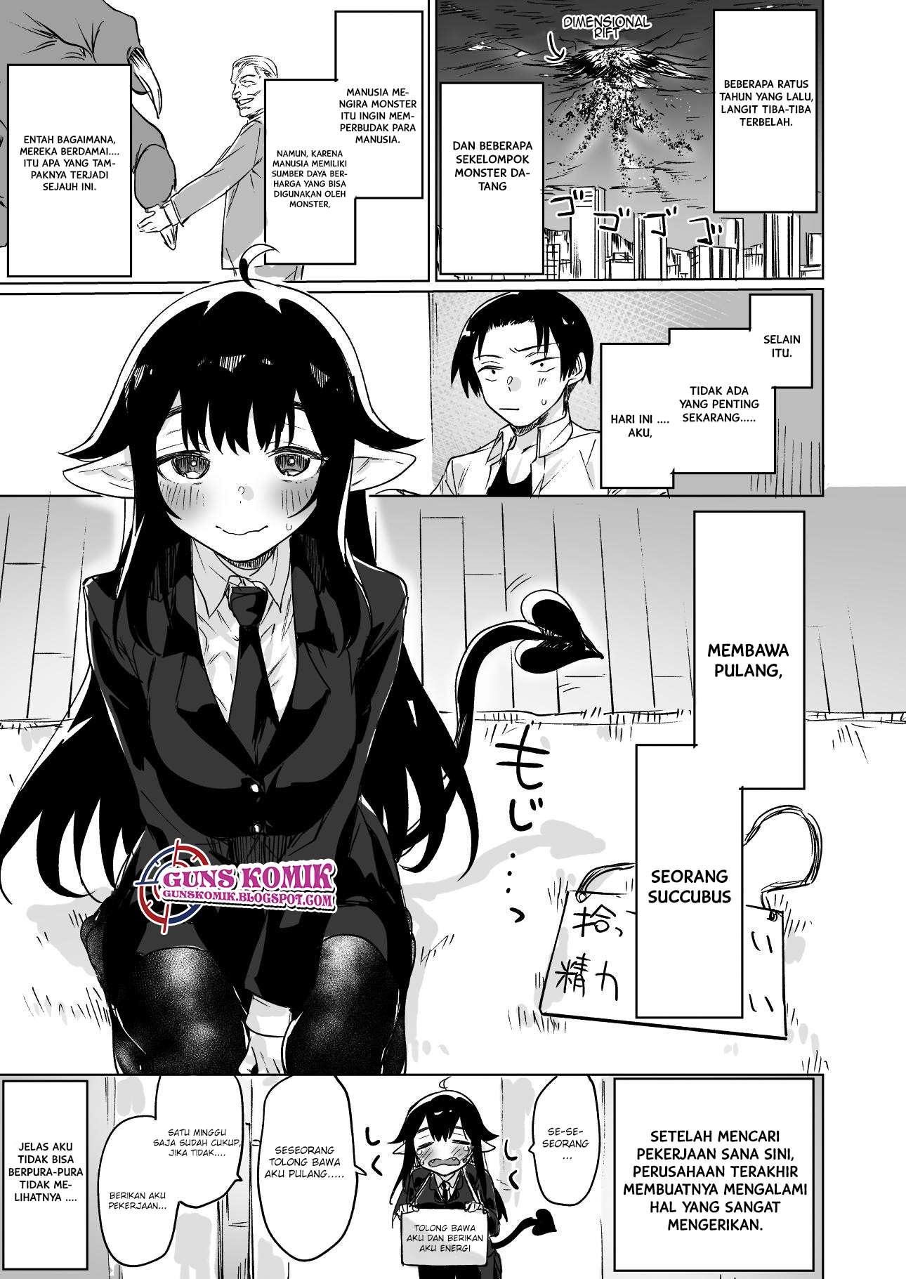 I Brought Home a Succubus who Failed to Find a Job Chapter 1 - halaman 2