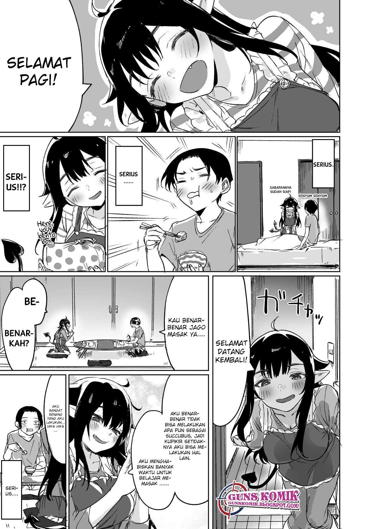 I Brought Home a Succubus who Failed to Find a Job Chapter 1 - halaman 4