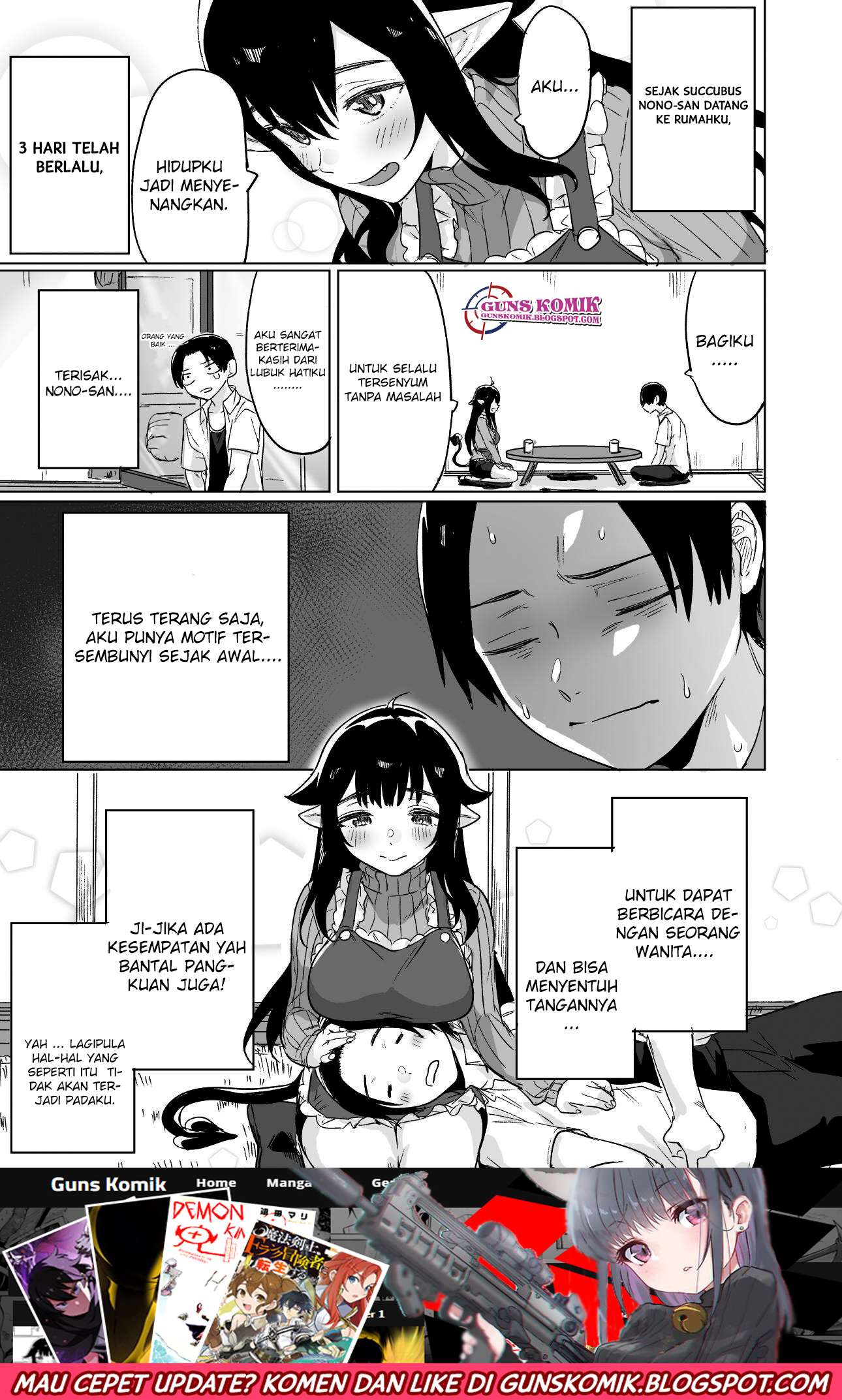 I Brought Home a Succubus who Failed to Find a Job Chapter 2 - halaman 2
