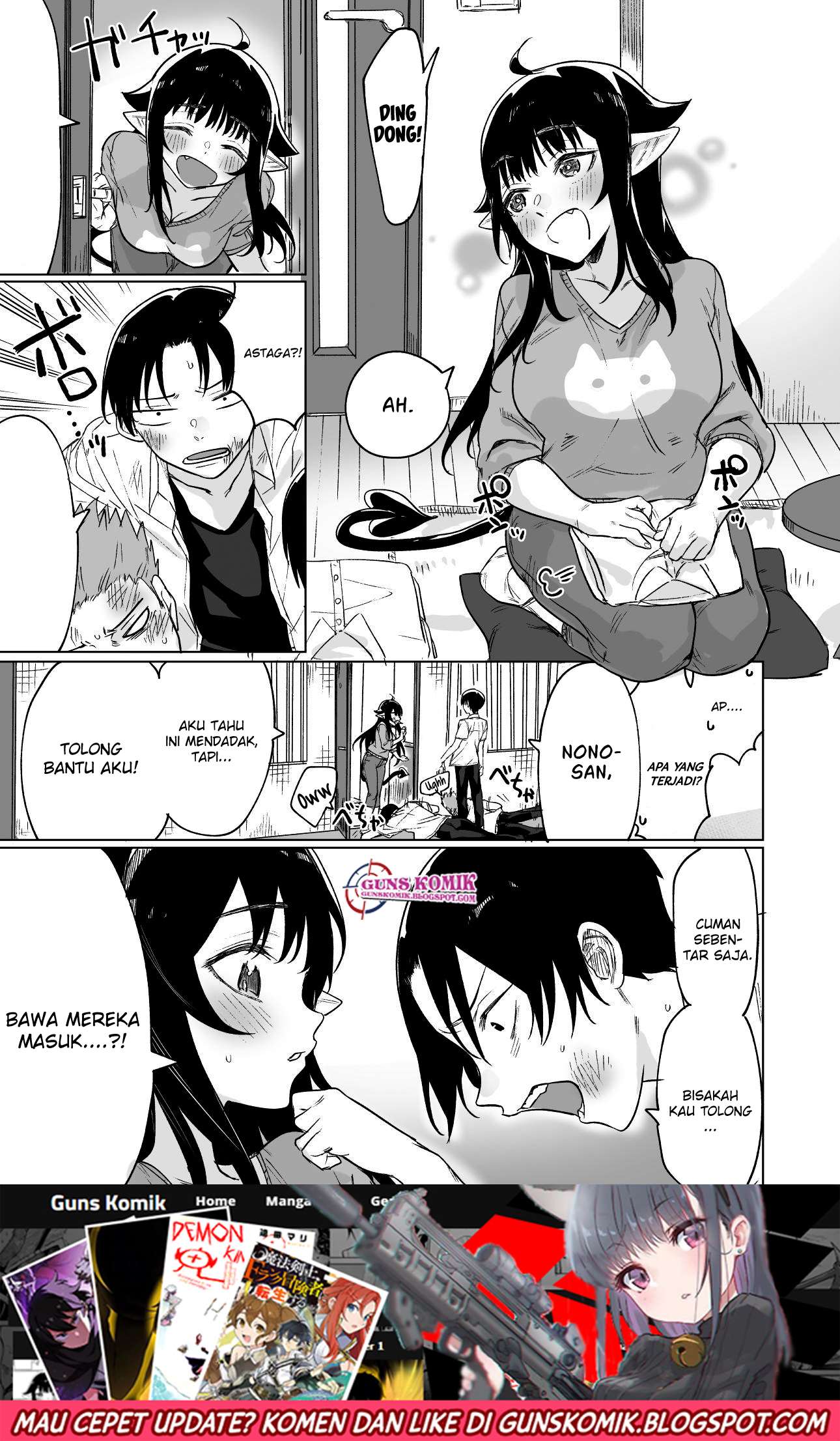I Brought Home a Succubus who Failed to Find a Job Chapter 4 - halaman 2