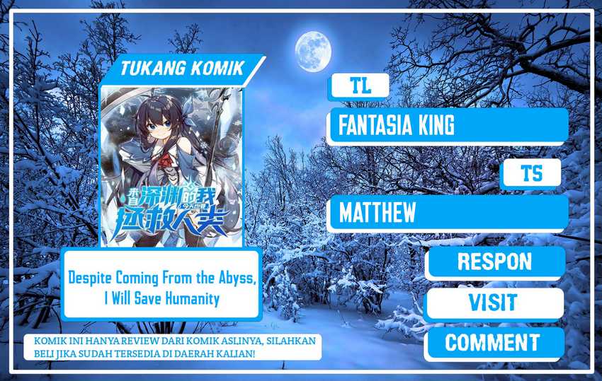 I Came From The Abyss to Save Mankind Chapter 8 - halaman 1