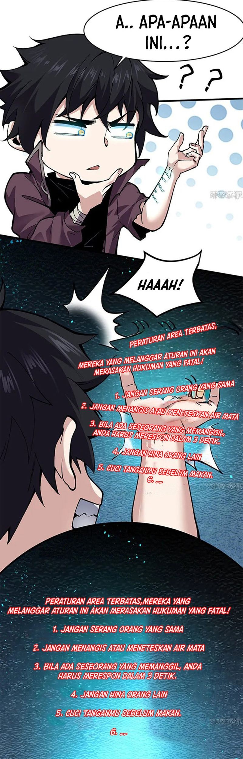 I Can See the Forbidden Zone Rules Chapter 2 - halaman 17