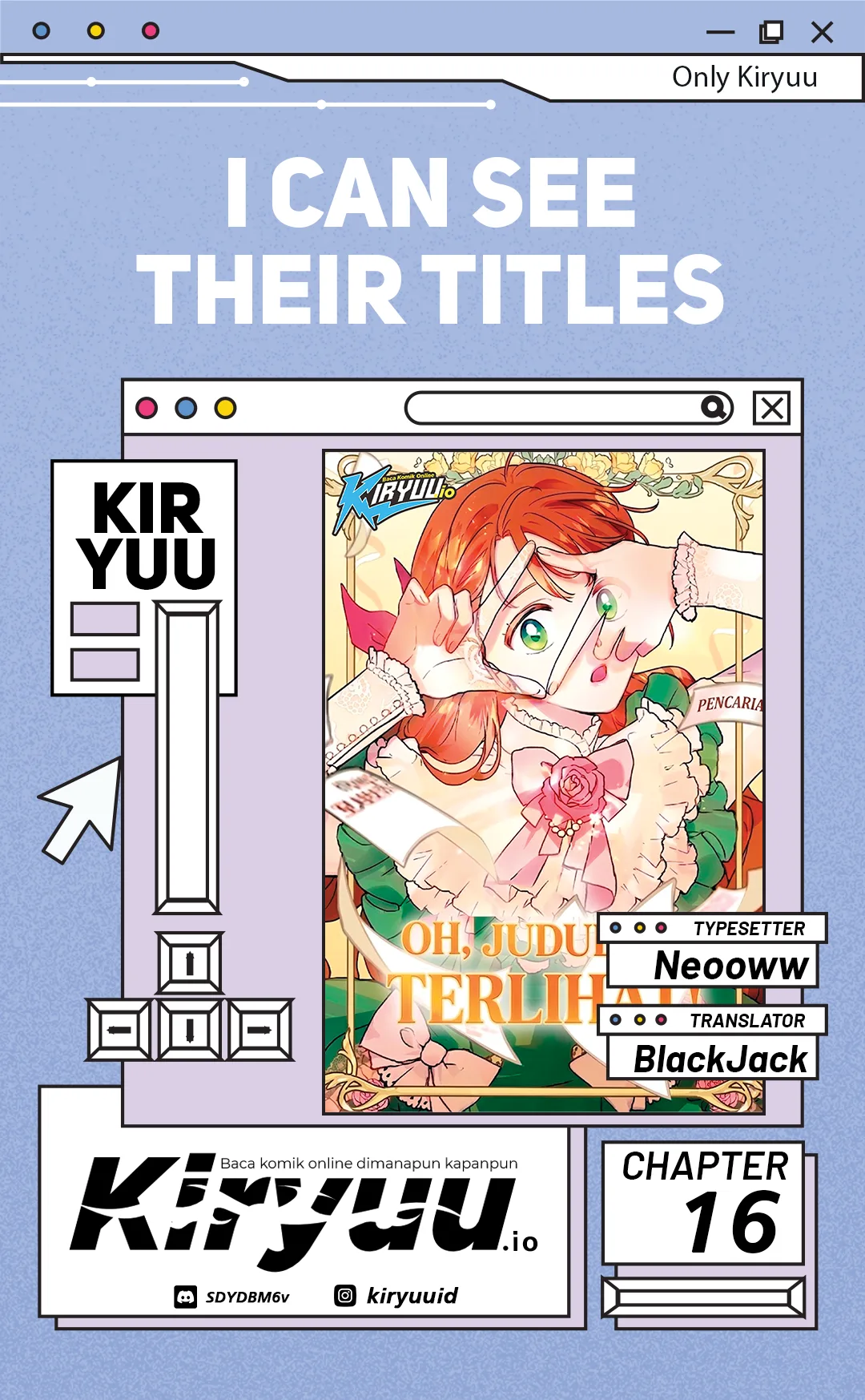 I Can See Their Titles Chapter 16 - halaman 1