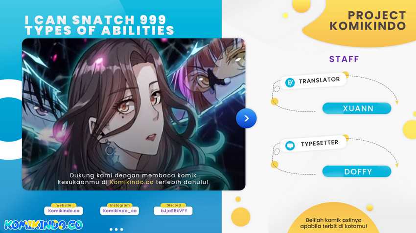 I Can Snatch 999 Types of Abilities Chapter 202 - halaman 1