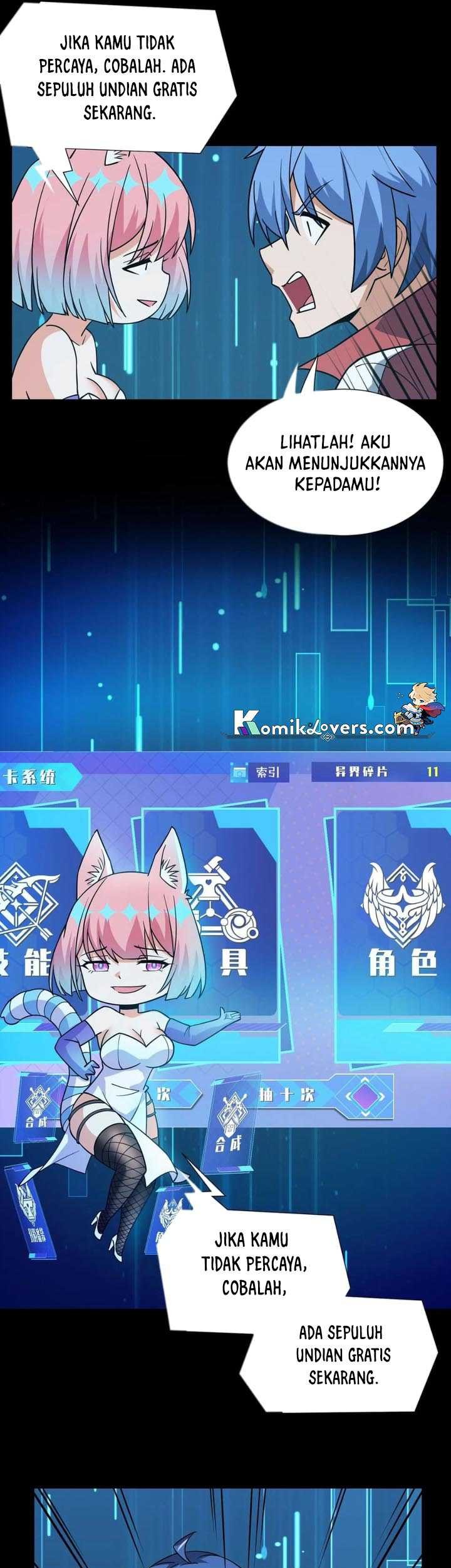 I Can Use the Card Drawing System to Summon Beautiful Girls Chapter 3 - halaman 13