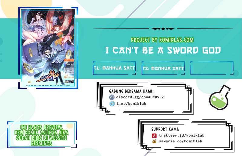 I Can’t Be a Sword God Chapter 1 - halaman 1