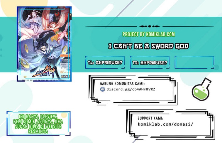 I Can’t Be a Sword God Chapter 13 - halaman 1