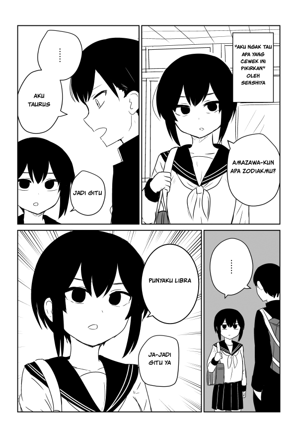 I Can’t Tell What the Girl I Like Is Thinking Chapter 0 - halaman 1