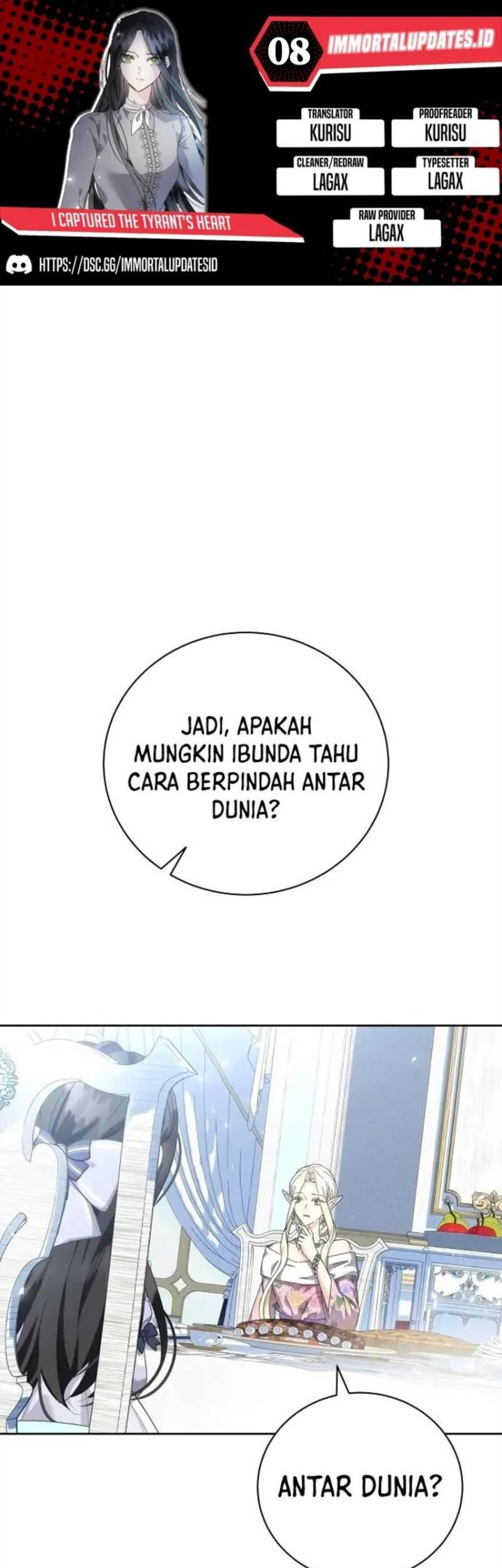 I Captured The Tyrant’s Heart Chapter 8 - halaman 1