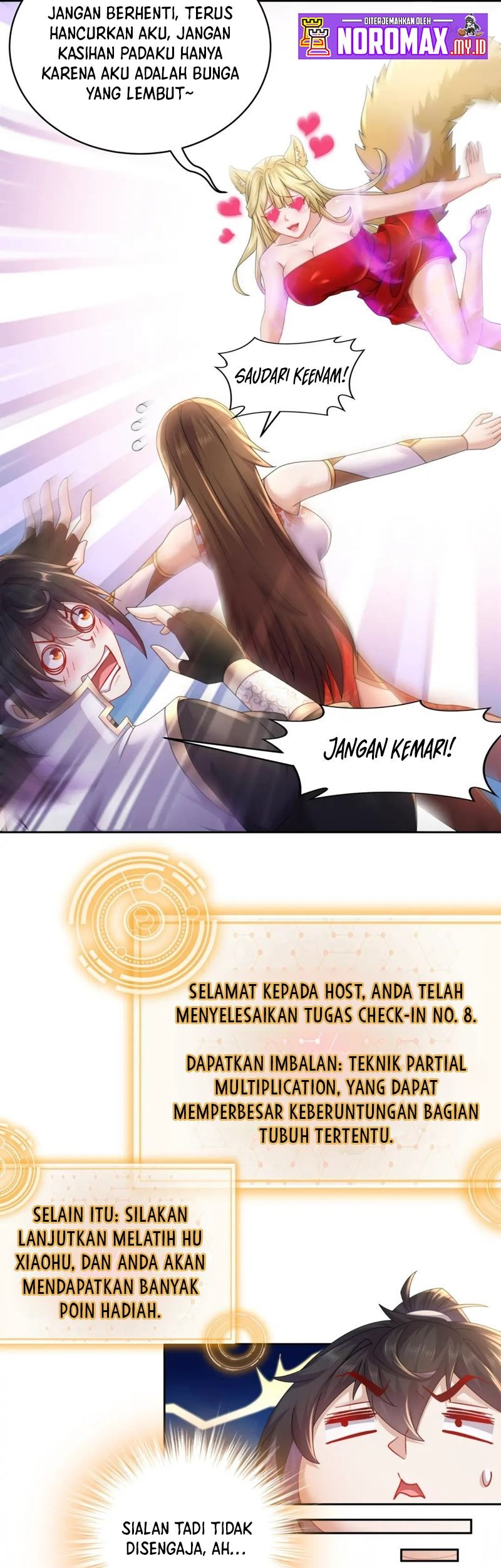 I Changed My Life By Check-In Chapter 56 - halaman 6