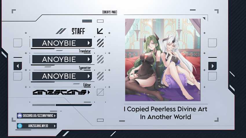 I Copied Peerless Divine Art In Another World Chapter 19 - halaman 1