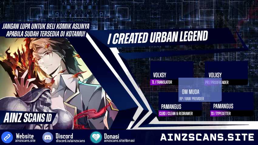 I Created an Urban Legend! Chapter 1 - halaman 1