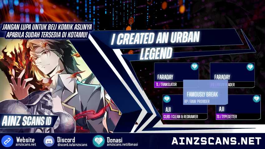 I Created an Urban Legend! Chapter 19 - halaman 1