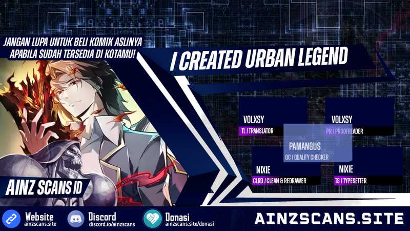 I Created an Urban Legend! Chapter 2 - halaman 1