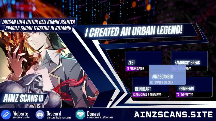 I Created an Urban Legend! Chapter 6 - halaman 1