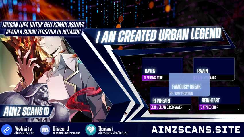 I Created an Urban Legend! Chapter 8 - halaman 1