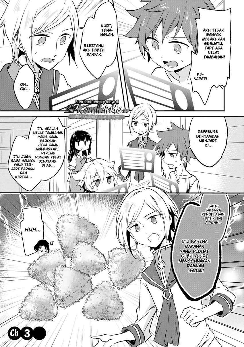 I Decided to Cook Because the Losing Potion Was Soy Sauce Chapter 3 - halaman 1