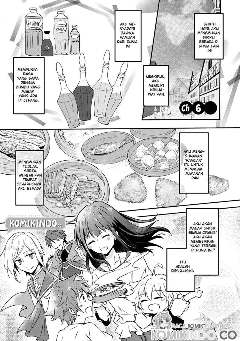 I Decided to Cook Because the Losing Potion Was Soy Sauce Chapter 6 - halaman 2