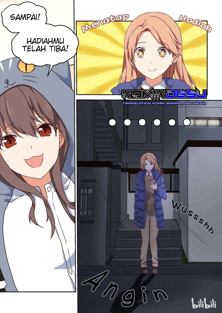 I Decided to Offer Myself to Motivate Senpai Chapter 3.5 - halaman 7