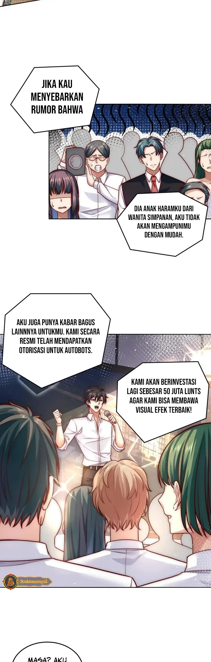 I Defeat Countless Tycoons With My Title System Chapter 48 - halaman 4