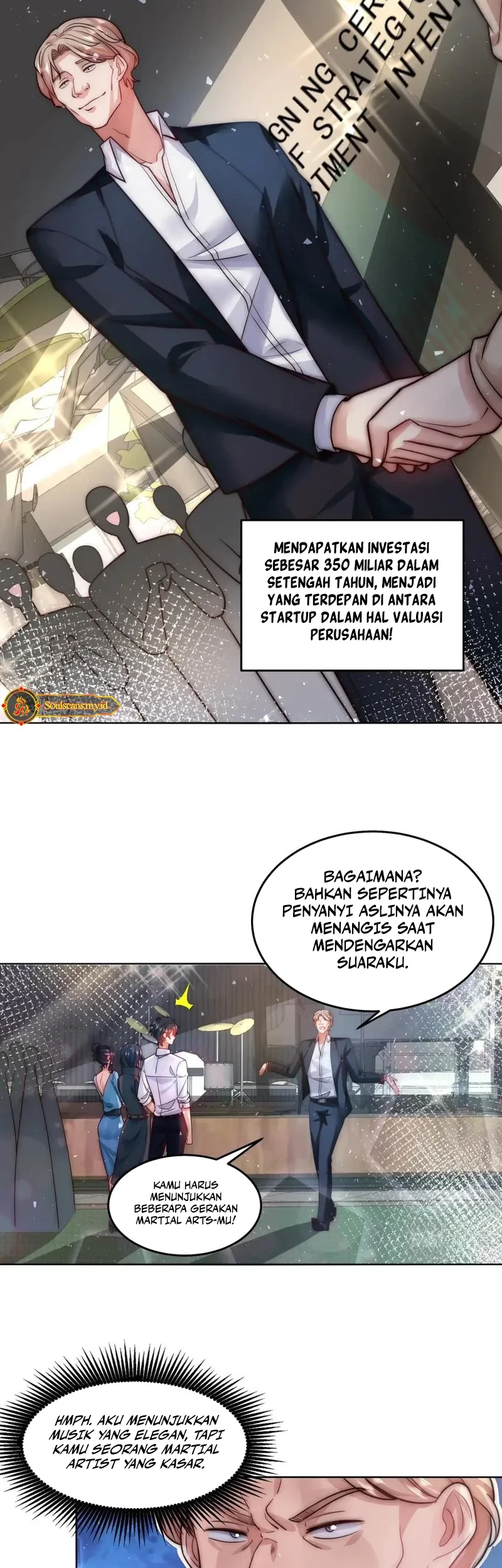 I Defeat Countless Tycoons With My Title System Chapter 50 - halaman 12