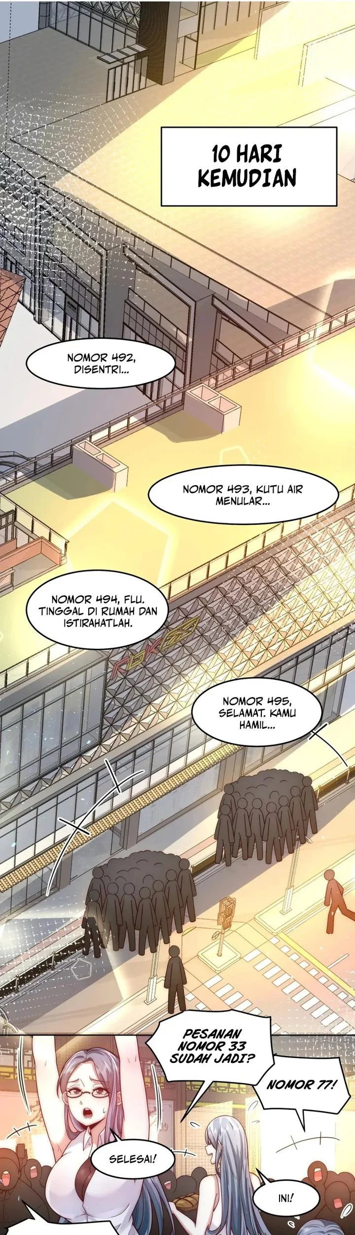 I Defeat Countless Tycoons With My Title System Chapter 73 - halaman 3