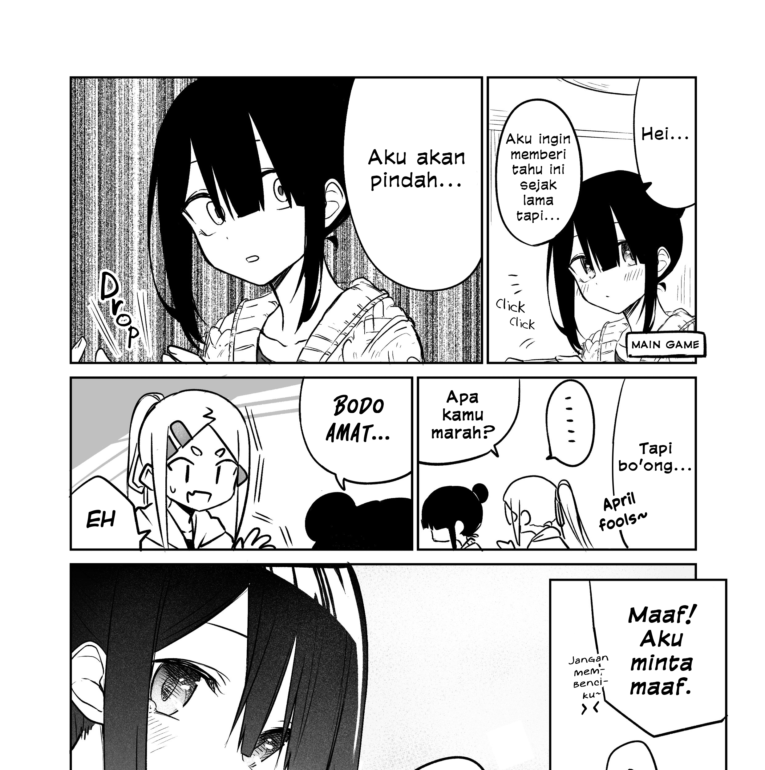 I Don’t Know What My Little Sister’s Friend Is Thinking! Chapter 17.2 - halaman 1