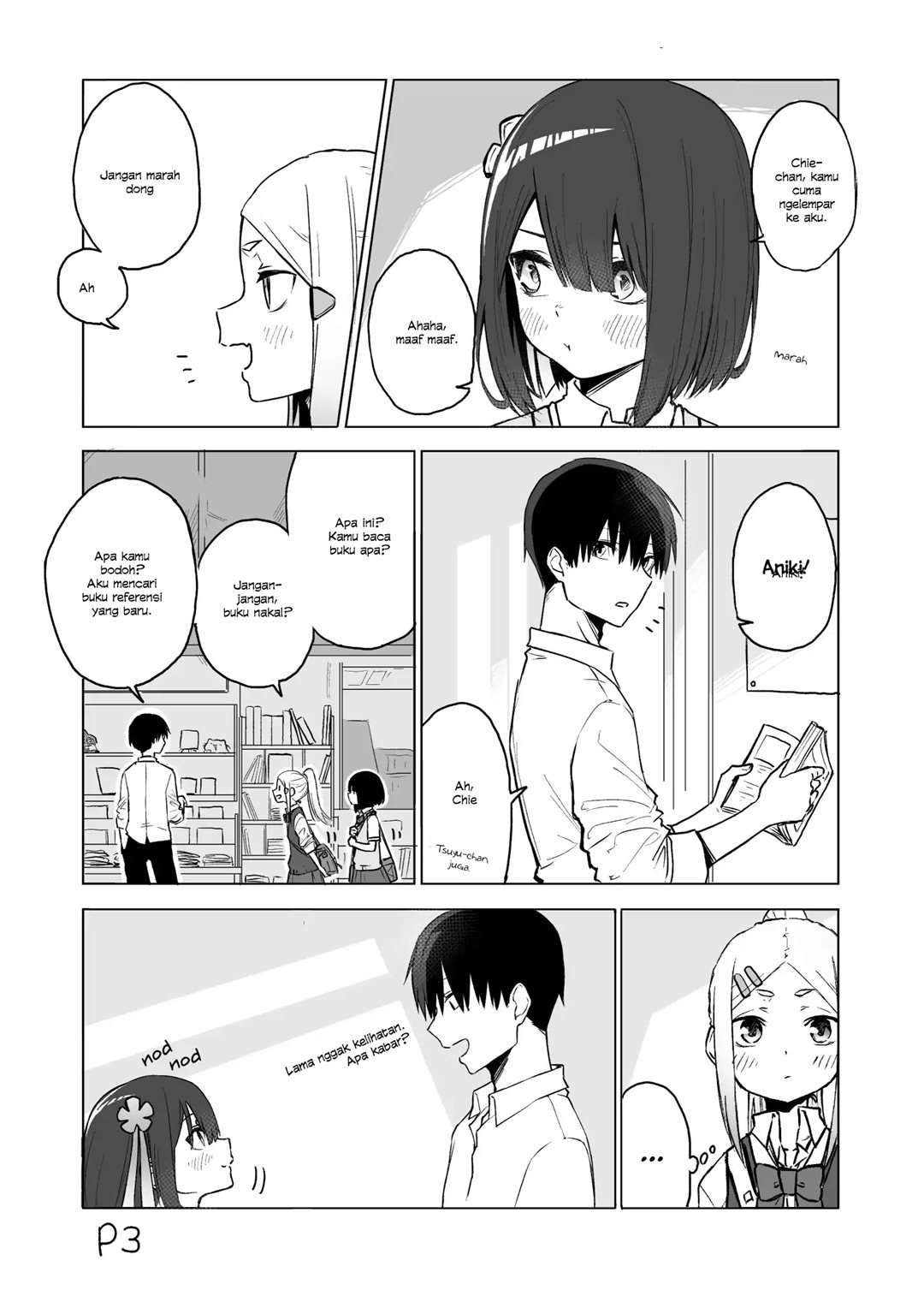 I Don’t Know What My Little Sister’s Friend Is Thinking! Chapter 6 - halaman 5