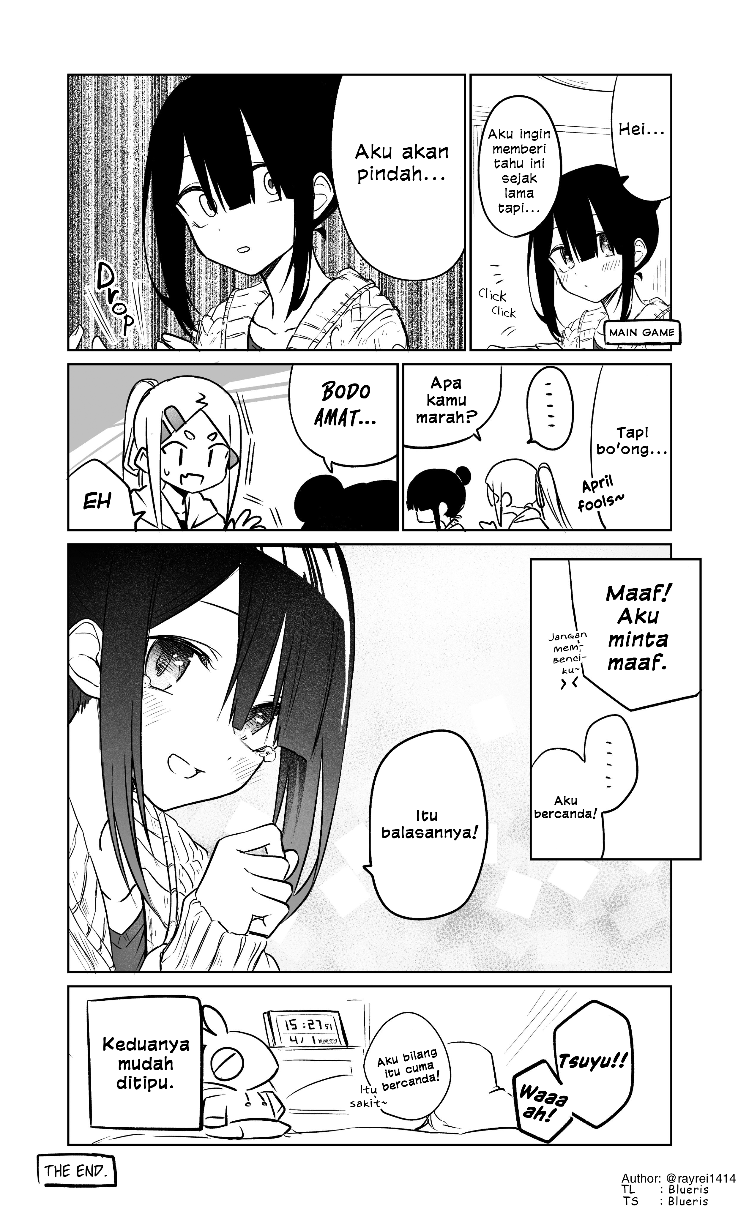 I Don't Know What My Little Sister's Friend Is Thinking (Pre-Serialization) Chapter 17.2 - halaman 1