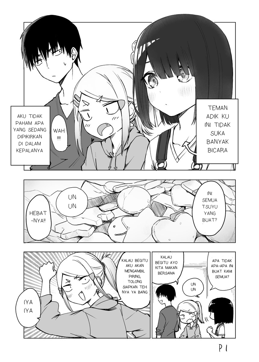I Don't Know What My Little Sister's Friend Is Thinking (Pre-Serialization) Chapter 2 - halaman 1