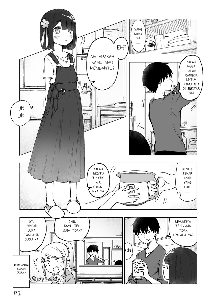 I Don't Know What My Little Sister's Friend Is Thinking (Pre-Serialization) Chapter 2 - halaman 2