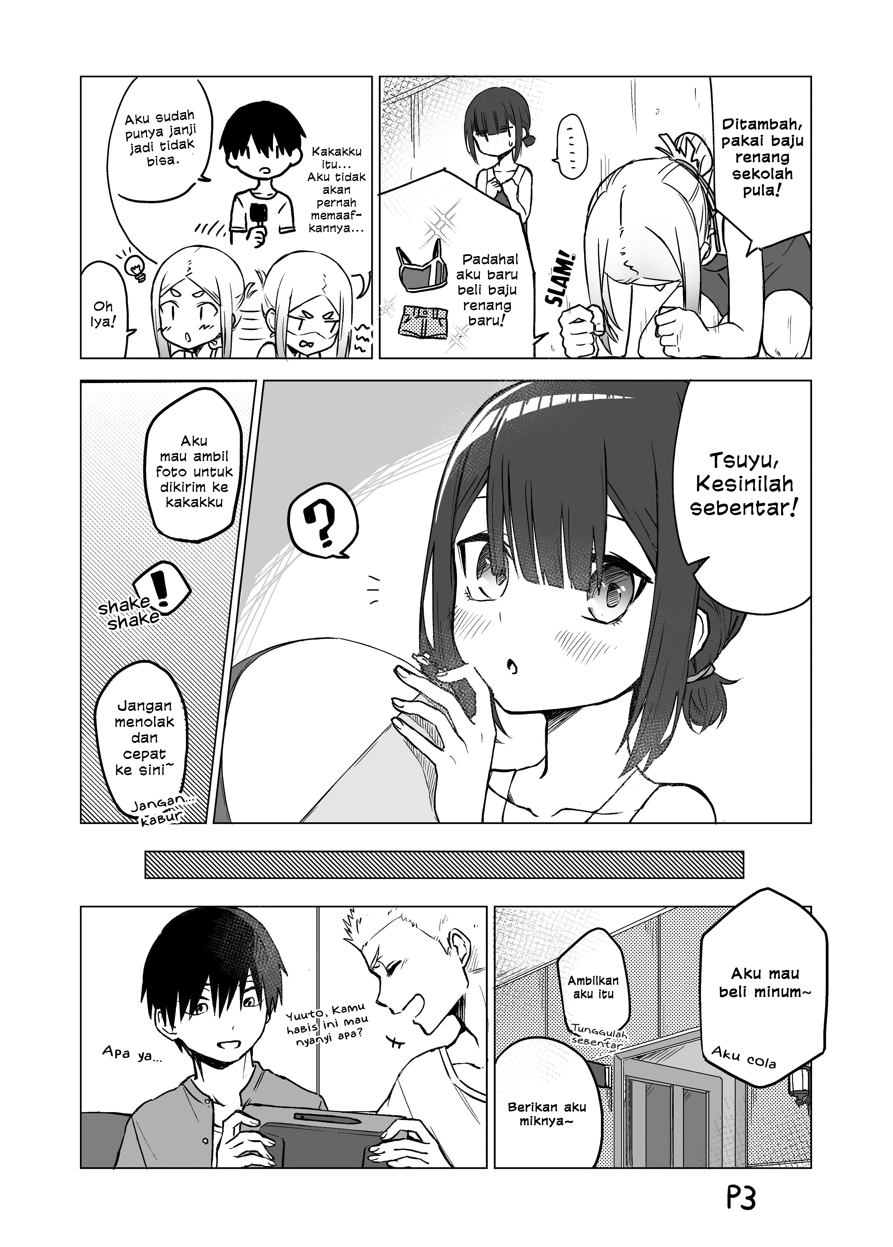 I Don't Know What My Little Sister's Friend Is Thinking (Pre-Serialization) Chapter 8 - halaman 4