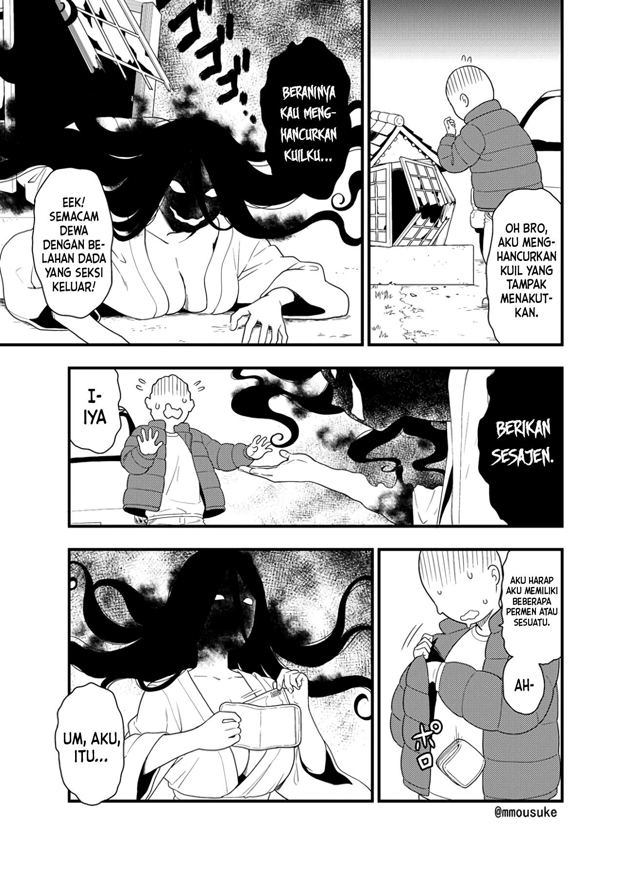 I Drew a Manga of the Ero Kami who Appeared in my Dream Chapter 0 - halaman 1