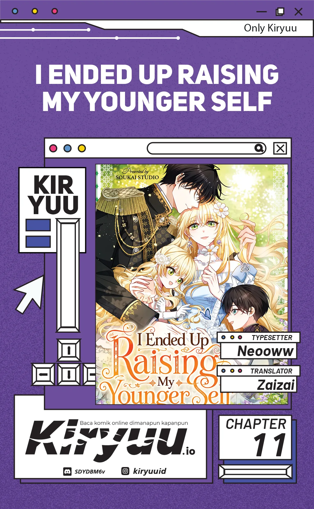 I Ended Up Raising My Younger Self Chapter 11 - halaman 1