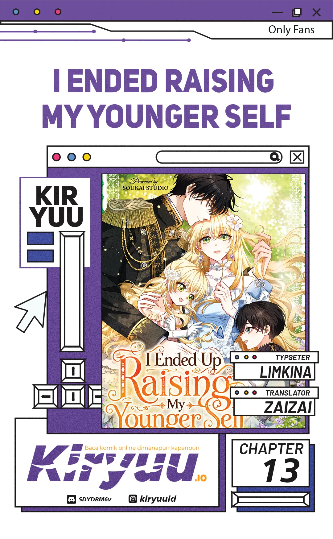I Ended Up Raising My Younger Self Chapter 13 - halaman 1