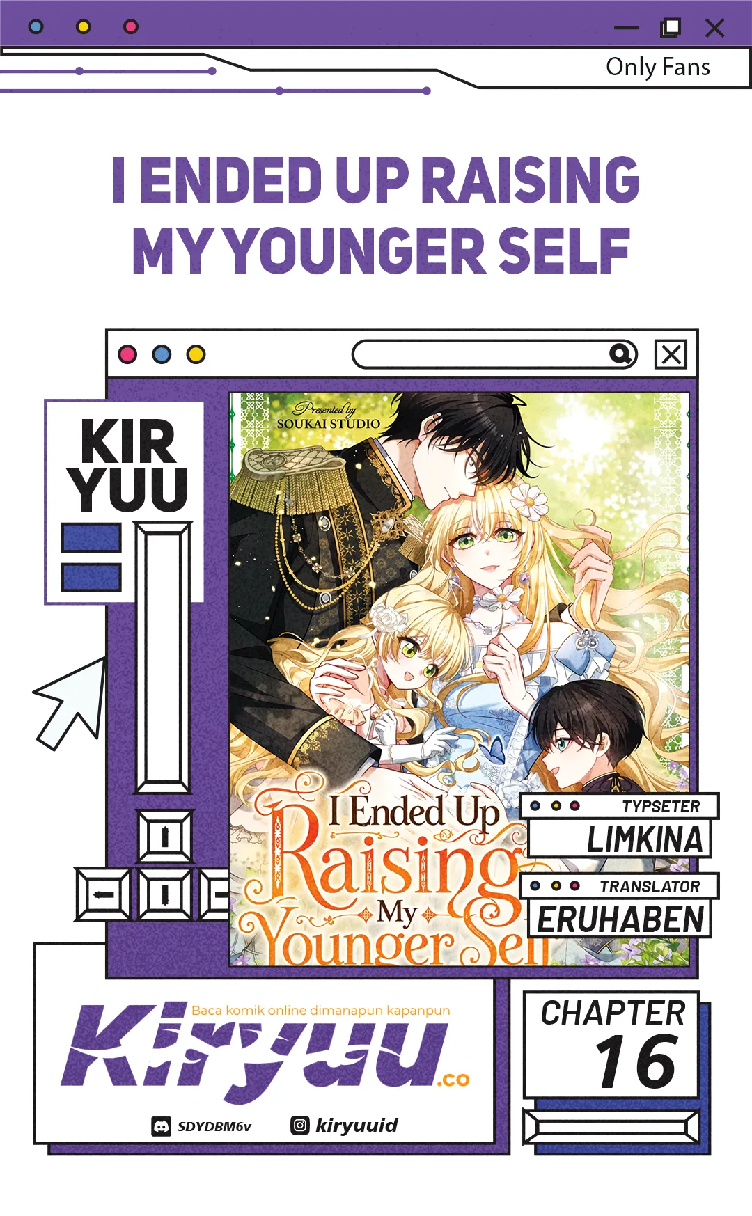 I Ended Up Raising My Younger Self Chapter 16 - halaman 1
