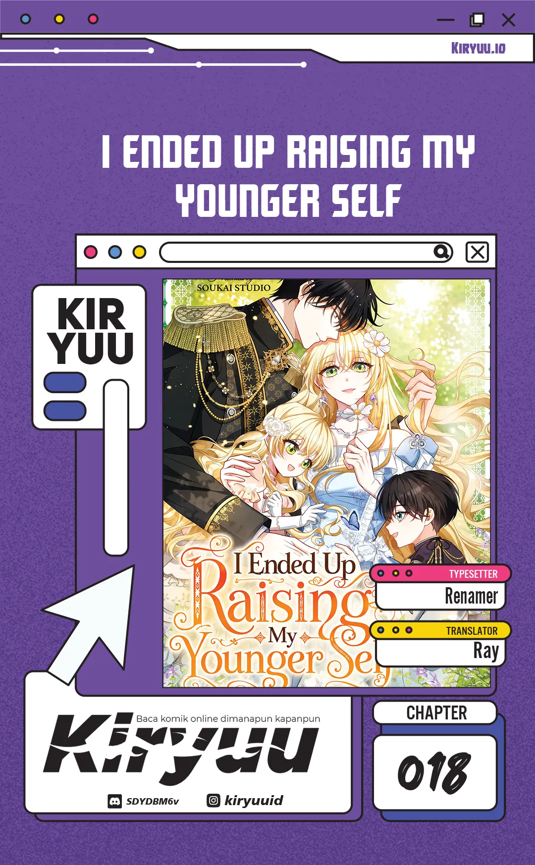 I Ended Up Raising My Younger Self Chapter 18 - halaman 1