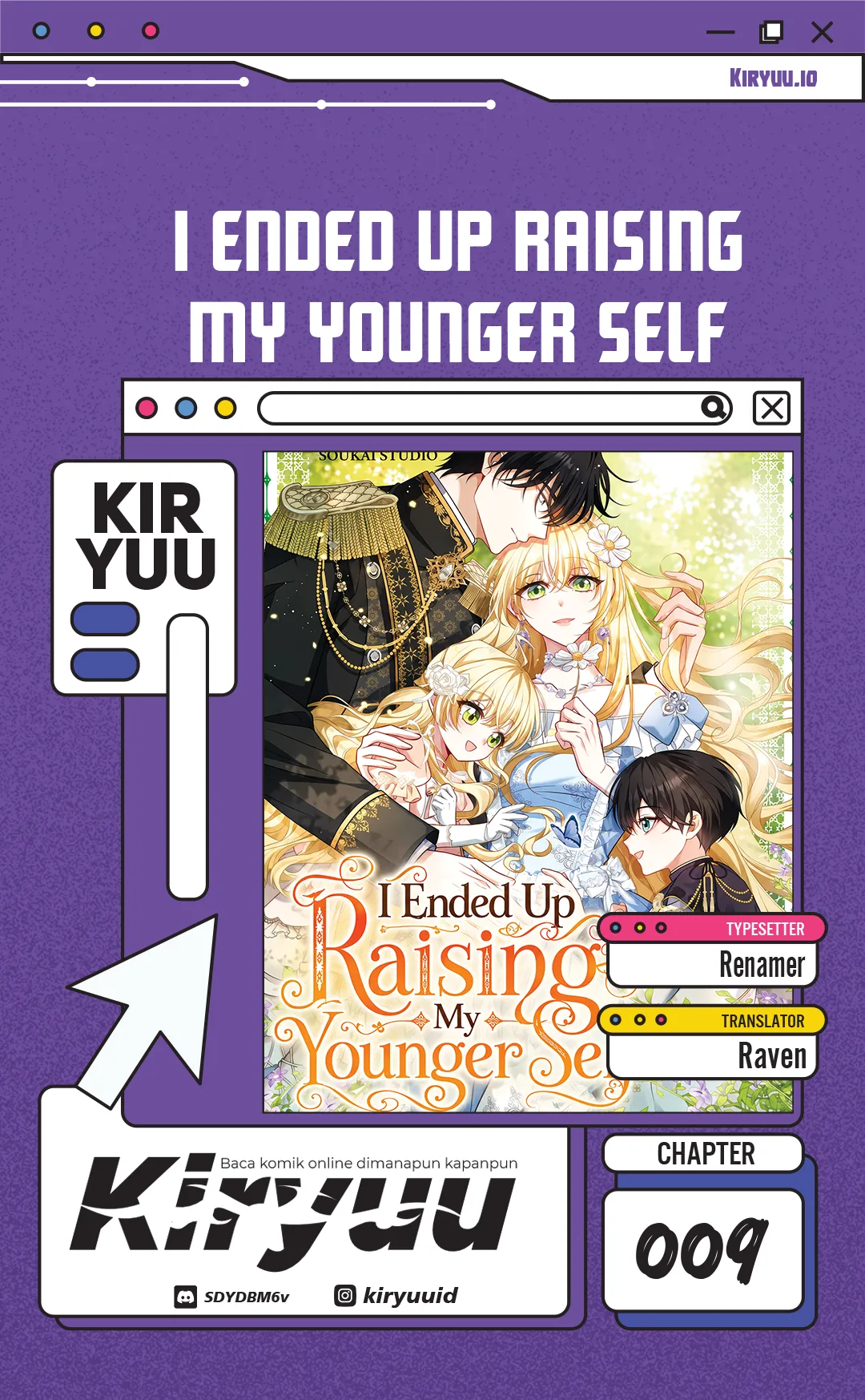 I Ended Up Raising My Younger Self Chapter 9 - halaman 1