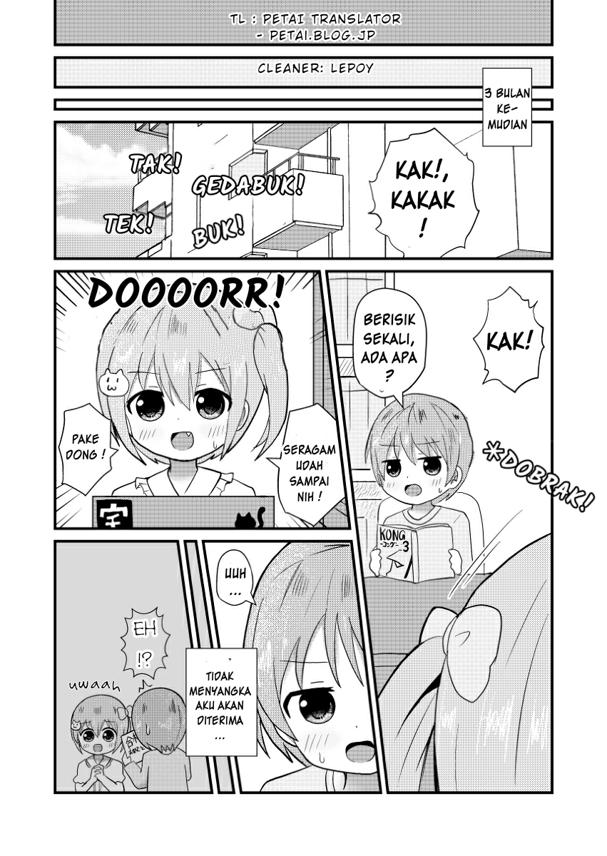 I entered a girls' school with the recommendation of crossdressing. Chapter 1.2 - halaman 1
