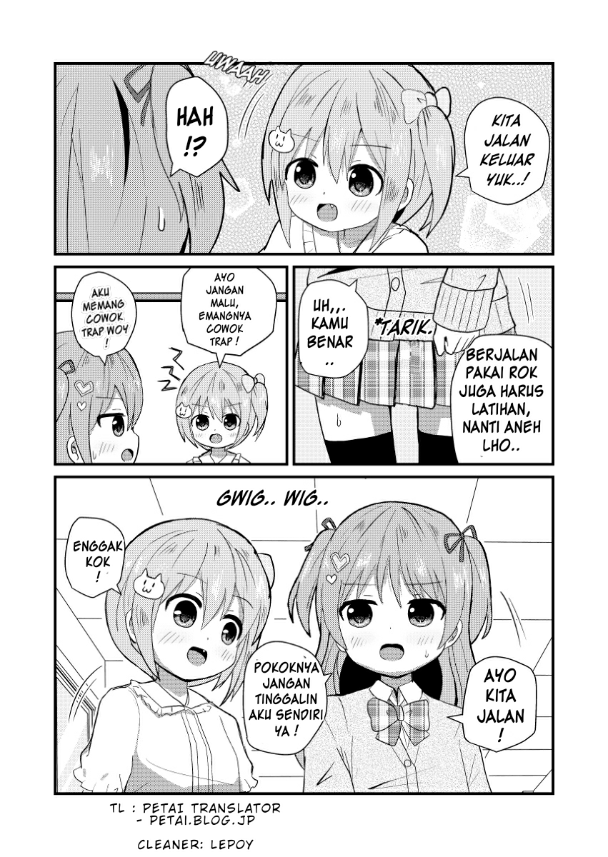 I entered a girls' school with the recommendation of crossdressing. Chapter 1.2 - halaman 3