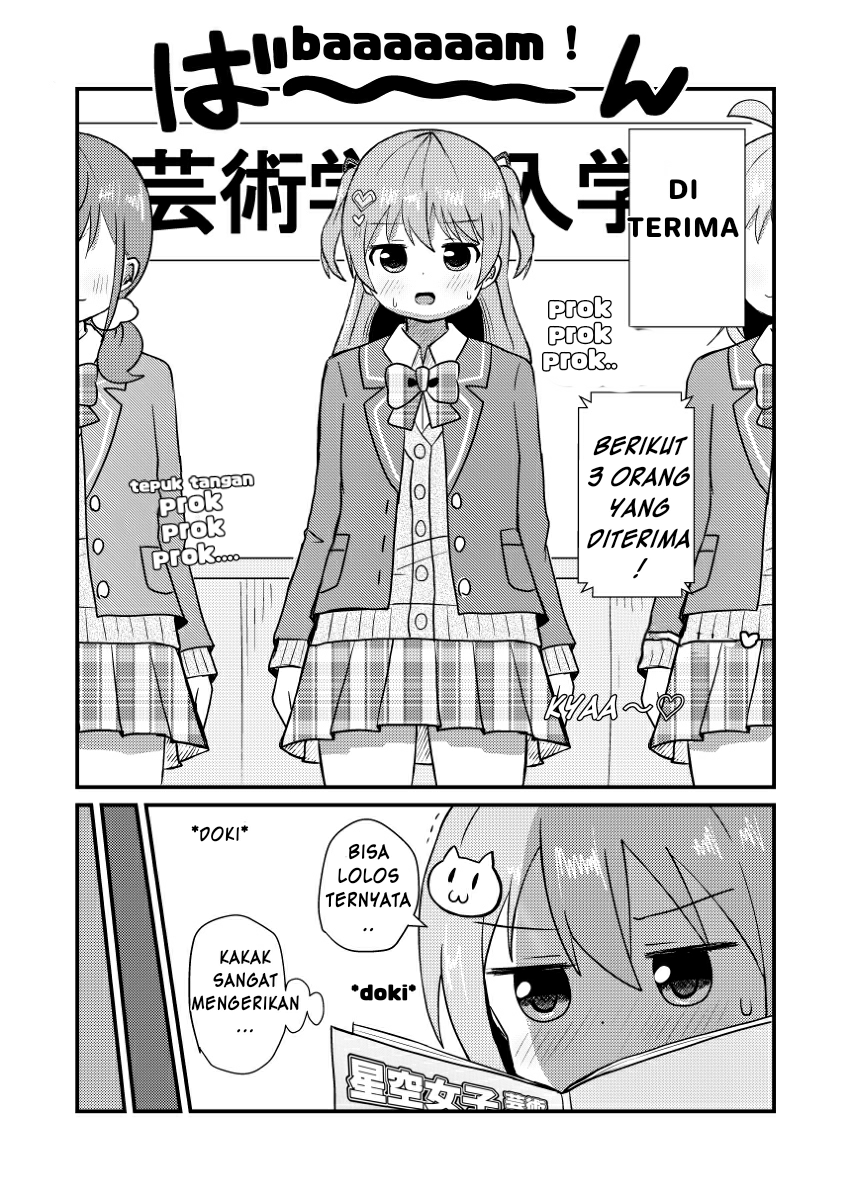 I entered a girls' school with the recommendation of crossdressing. Chapter 1 - halaman 4
