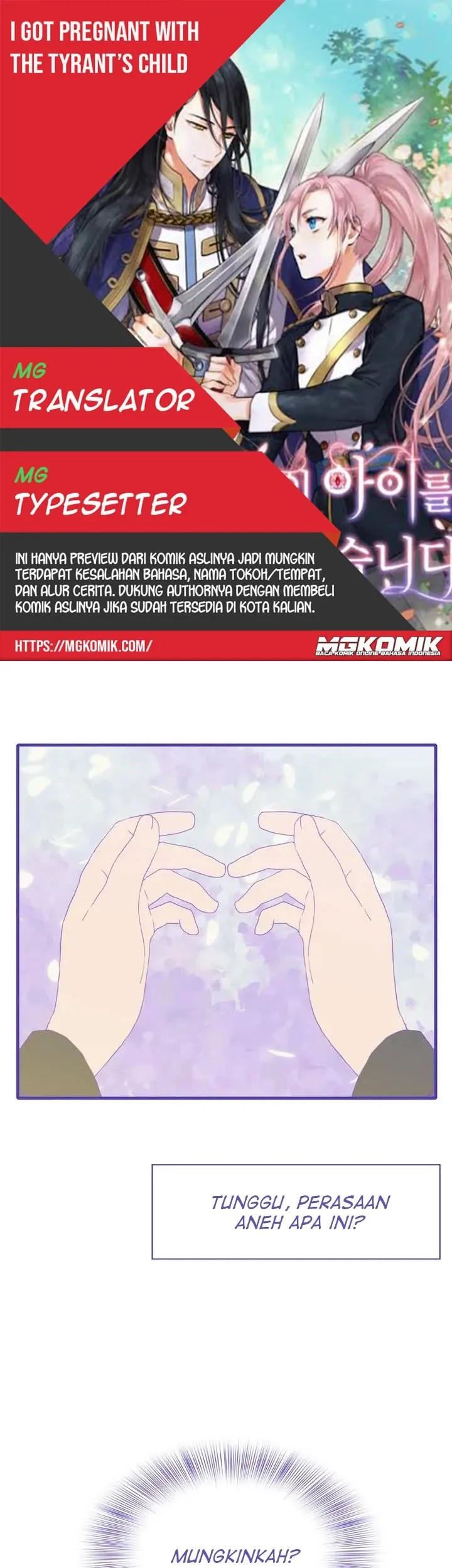 I Gave Birth to the Tyrant’s Child Chapter 17 - halaman 1