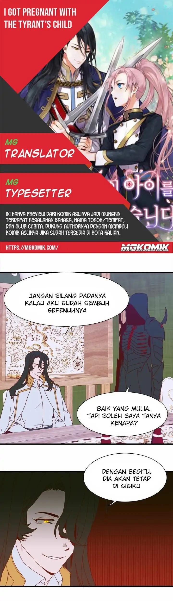 I Gave Birth to the Tyrant’s Child Chapter 31 - halaman 1