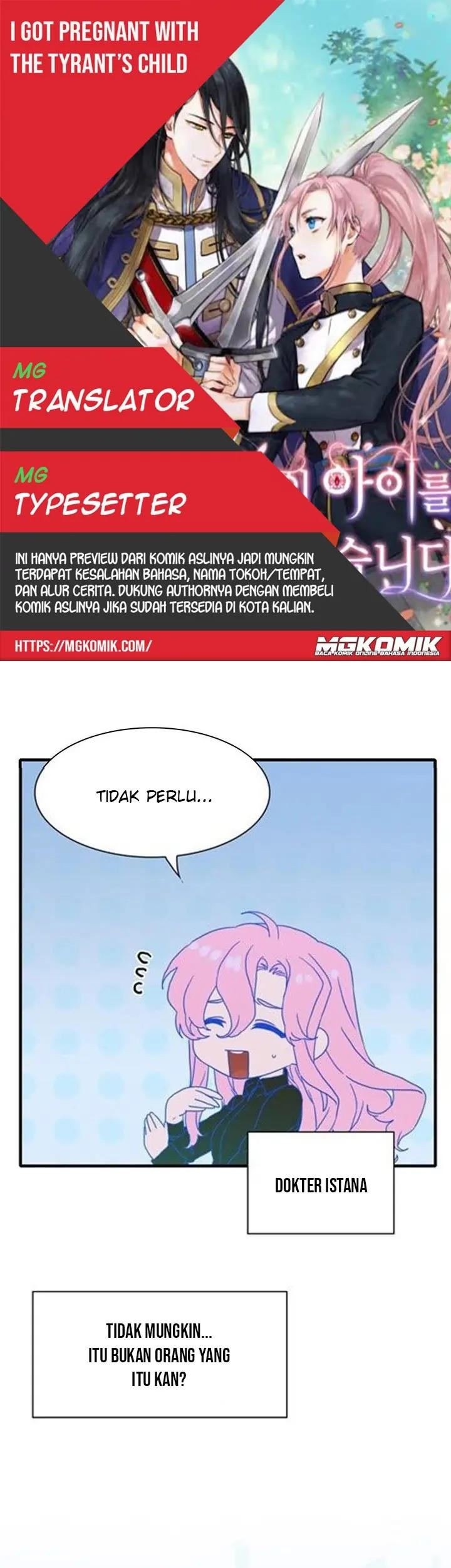 I Gave Birth to the Tyrant’s Child Chapter 43 - halaman 1