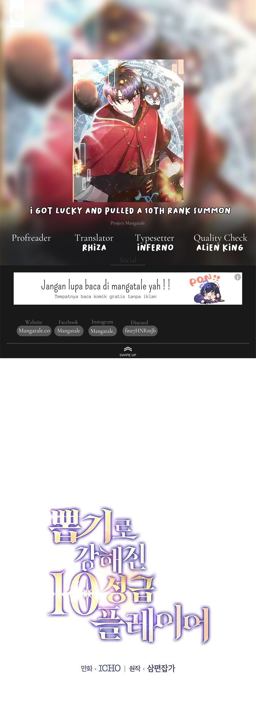 I Got Lucky And Pulled A 10th Rank Summon Chapter 15 - halaman 1